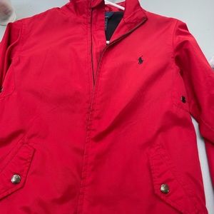 Ralph Lauren lightweight jacket with hood. Size 7 boys